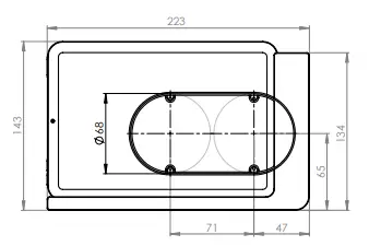 viveroo-free-iPad-Wall-Mounted-Holder-FIG-3