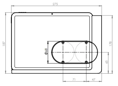 viveroo-free-iPad-Wall-Mounted-Holder-FIG-6