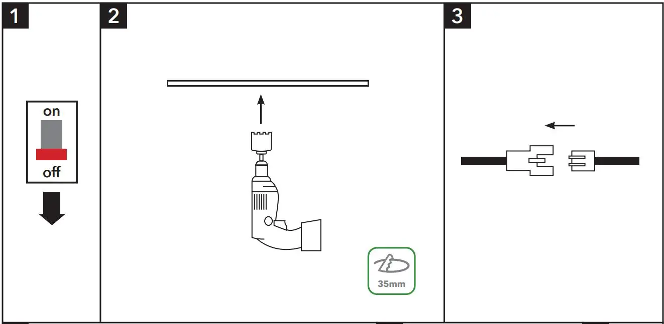 Lumineux-421309-Woodhead-Emergency-Downlight-Open-Area-and-Corridor-fig 1