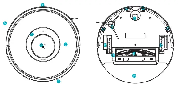 Robot Vacuum-mop and sensor