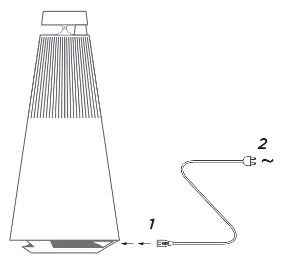 BANG OLUFSEN Beosound 2 3rd Generation Wireless Home Speaker -