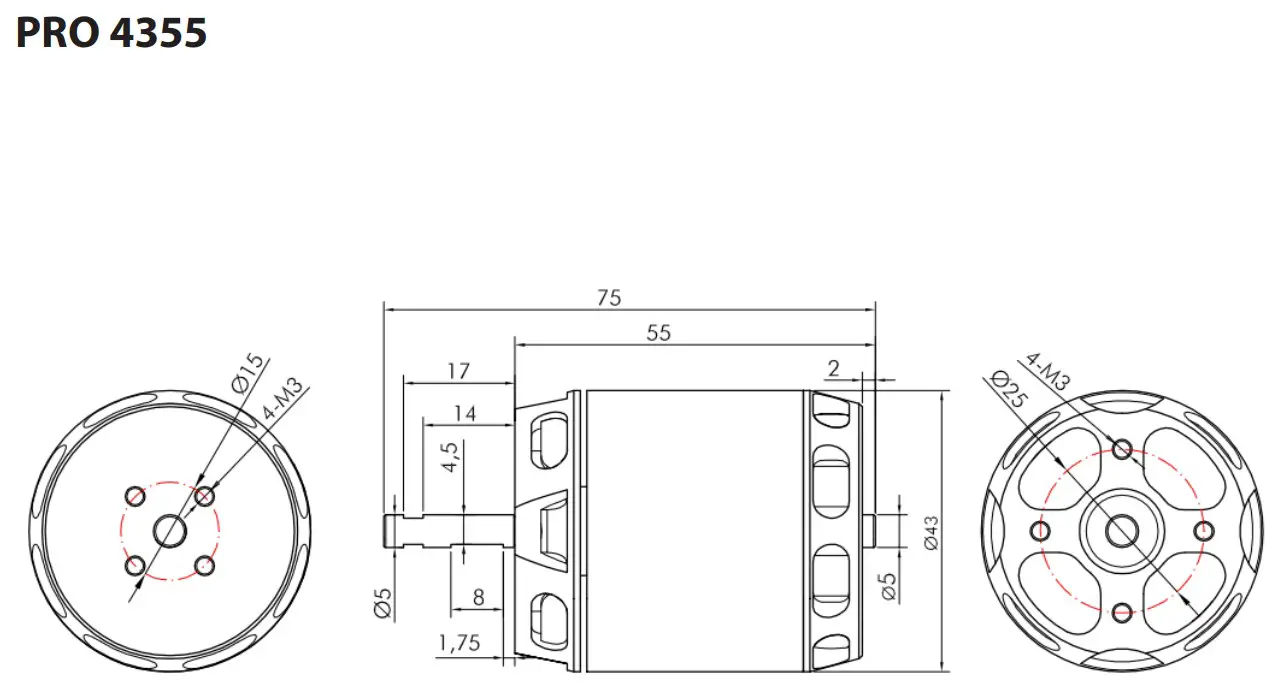 KAVAN PRO 4345 730 Brushless Motors - fig 12