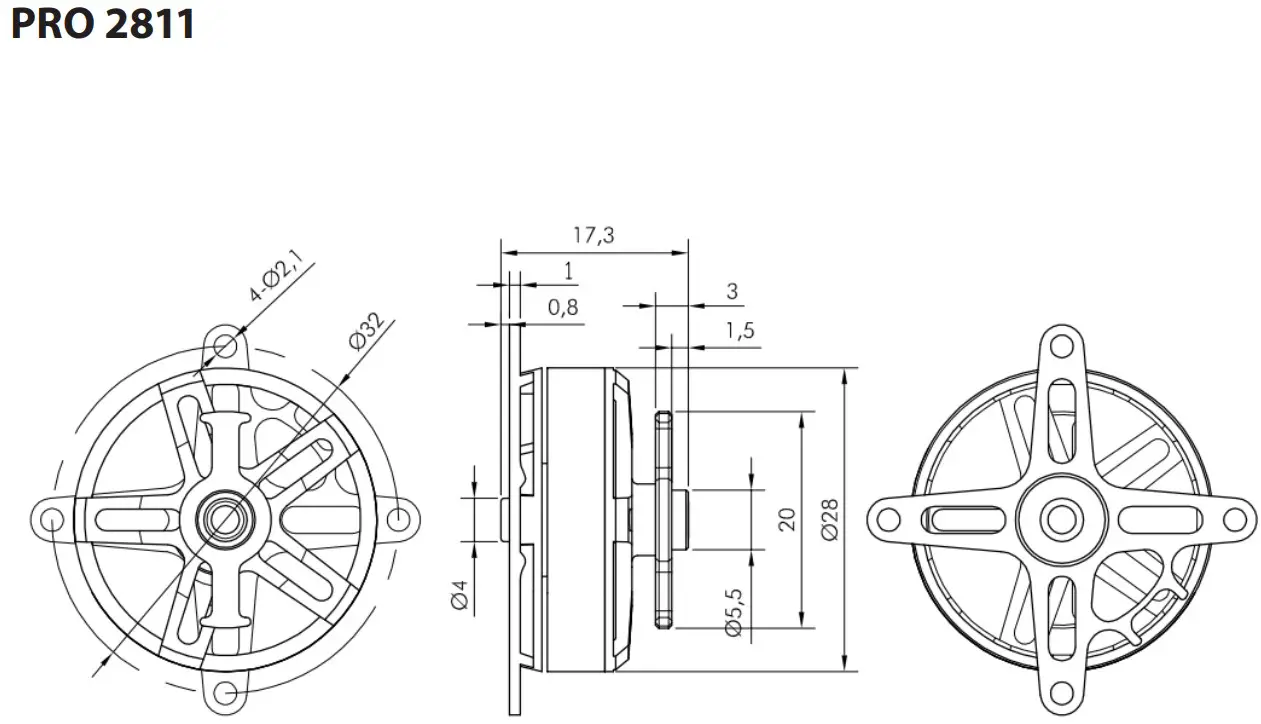 KAVAN PRO 4345 730 Brushless Motors - fig 2