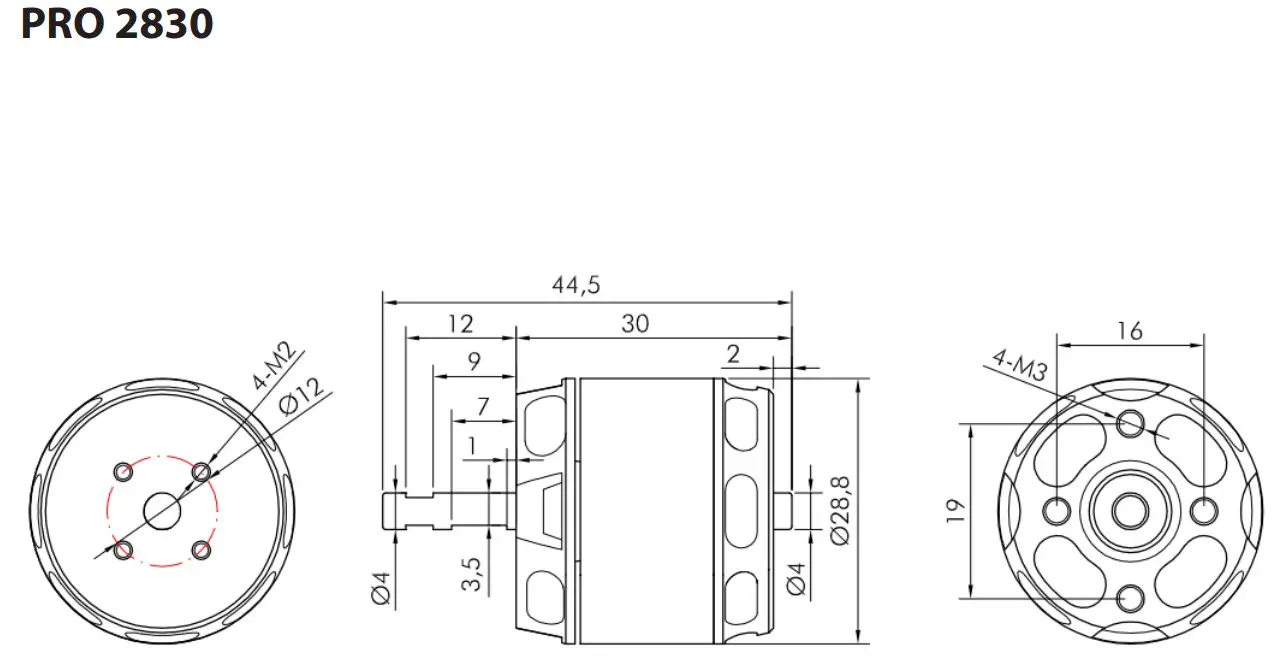 KAVAN PRO 4345 730 Brushless Motors - fig 5
