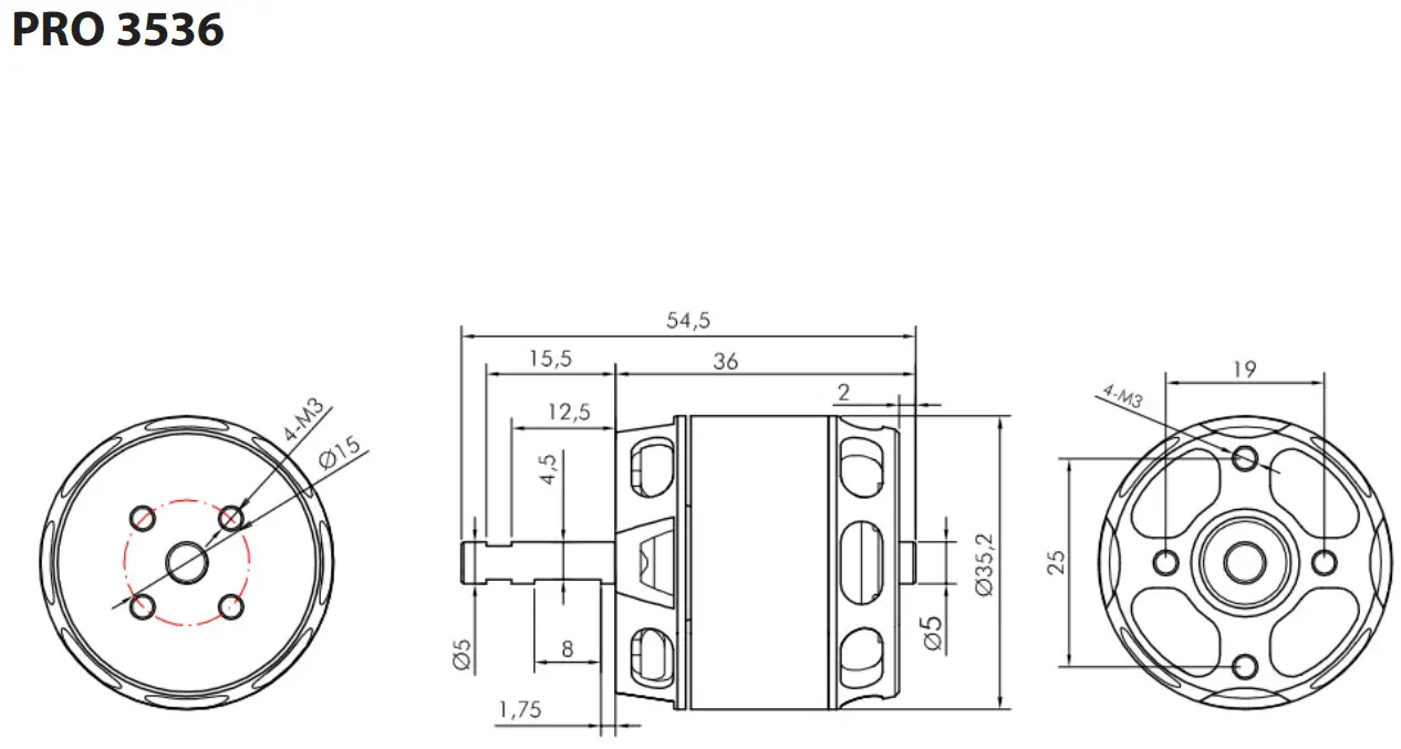 KAVAN PRO 4345 730 Brushless Motors - fig 8
