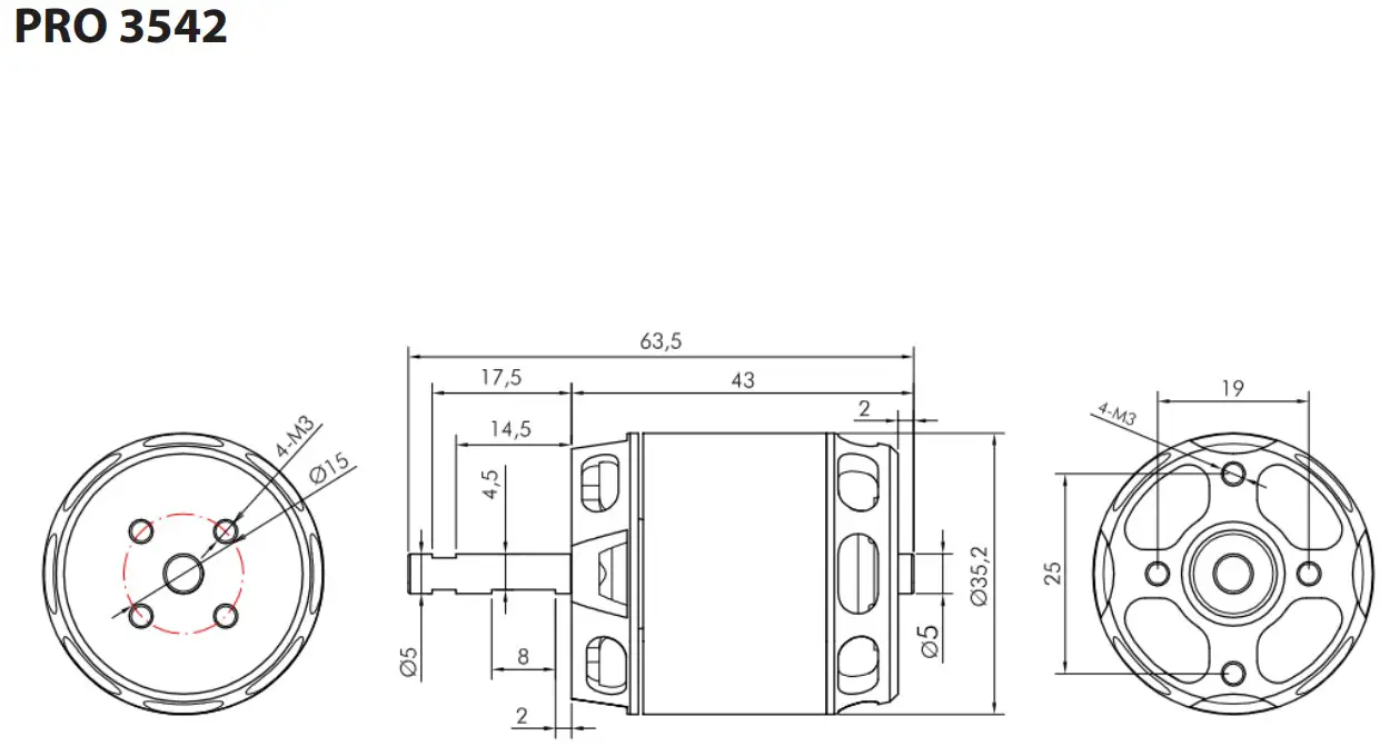 KAVAN PRO 4345 730 Brushless Motors - fig 9