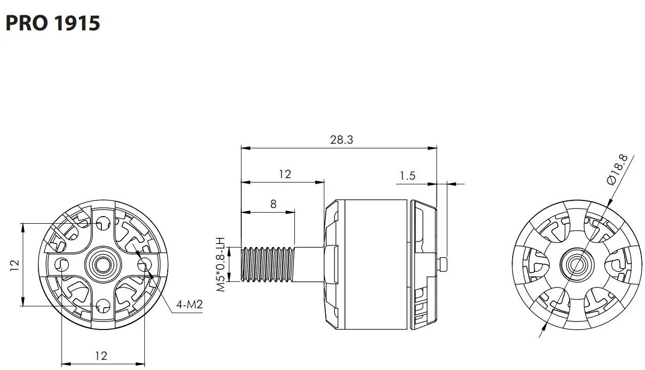 KAVAN PRO 4345 730 Brushless Motors