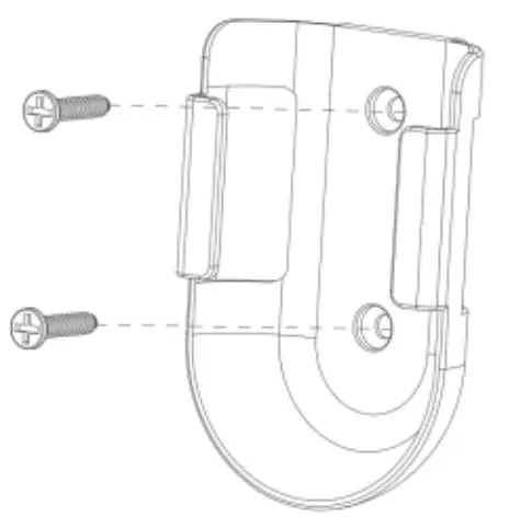 Satellite Electronic 2AQZU DC Power Ceiling Fan Remote Control - screws.
