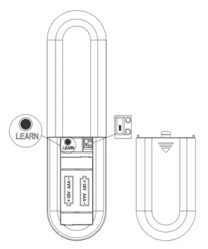 Satellite Electronic 2AQZU DC Power Ceiling Fan Remote Control