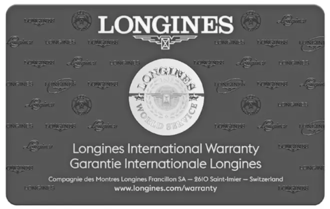 LONGINES L2 908 4 78 3 Automatic Silver Dial Men's Watch - WARRANTY CARD