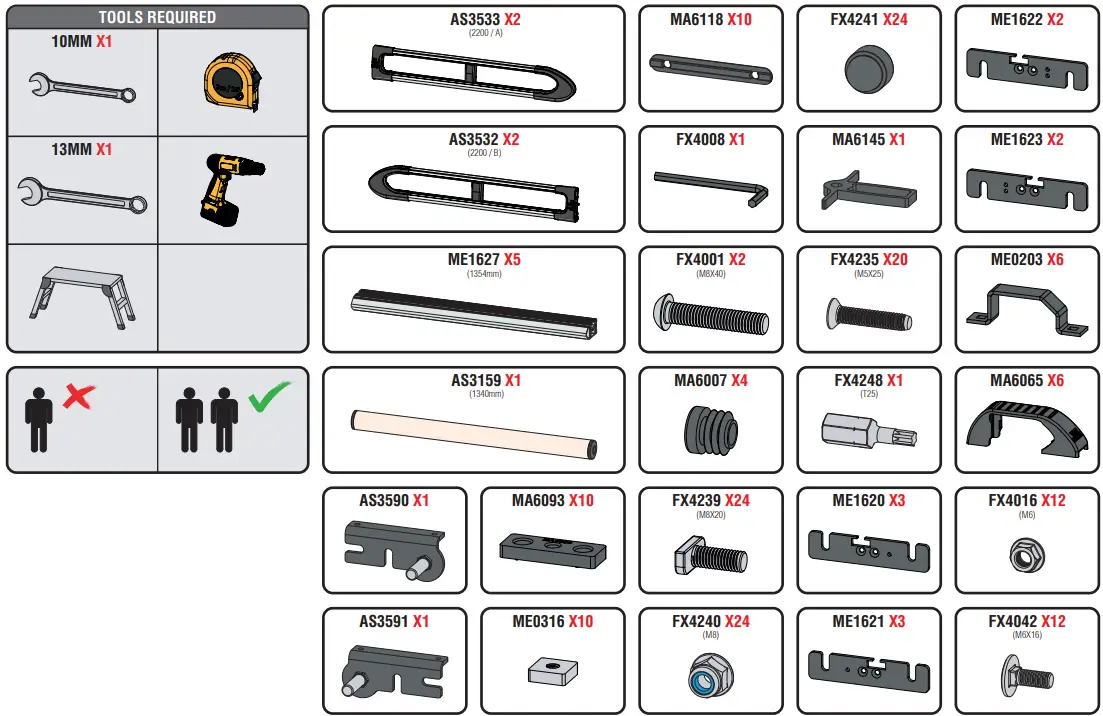 VAN GUARD IN8350 ULTI Rack Plus Van Roof Racks-FIG3