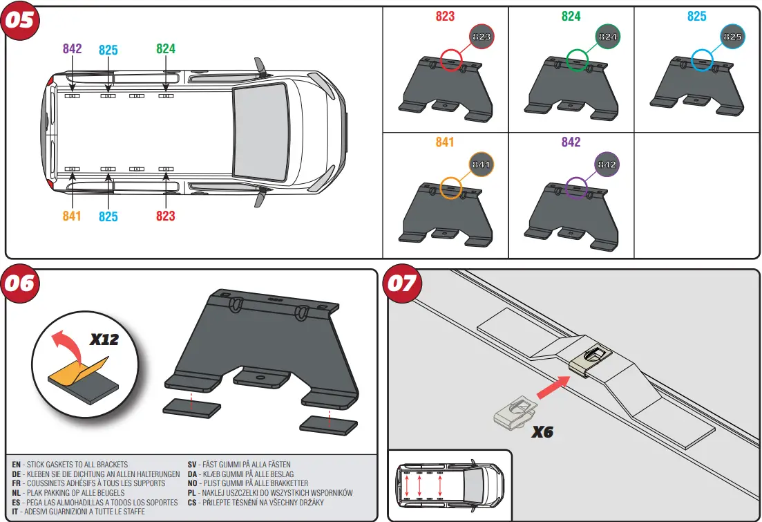 VAN GUARD IN8350 ULTI Rack Plus Van Roof Racks-FIG6