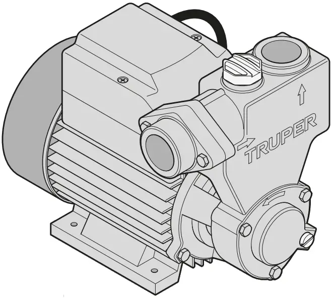 TRUPER 12780 Self Priming Peripheral Water Pump