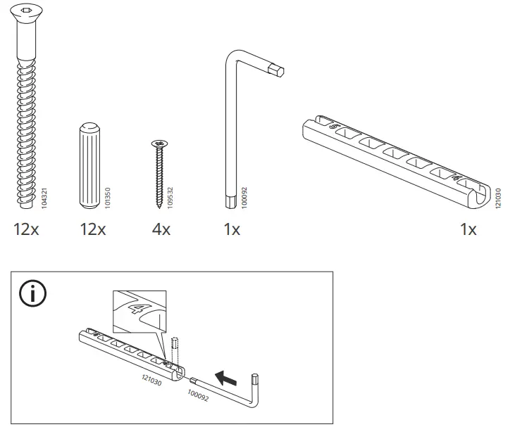 IKEA FÖRHÖJA Kitchen Cart Birch - Figure 1