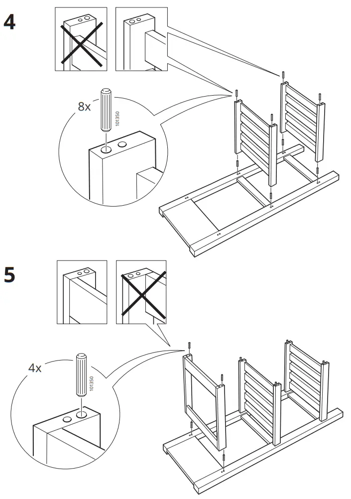 IKEA FÖRHÖJA Kitchen Cart Birch - Figure 4