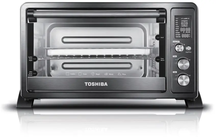 TOSHIBA AC25CEW-BS Toaster Oven