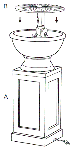 glitzhome-2007300054-Outdoor-Fountain-With-LED-Lights-and-Pump-fig-10