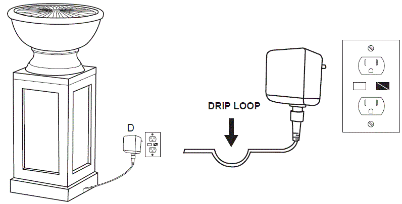 glitzhome-2007300054-Outdoor-Fountain-With-LED-Lights-and-Pump-fig-13