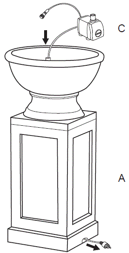 glitzhome-2007300054-Outdoor-Fountain-With-LED-Lights-and-Pump-fig-6