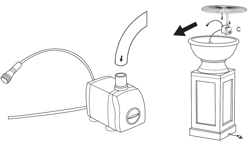 glitzhome-2007300054-Outdoor-Fountain-With-LED-Lights-and-Pump-fig-7