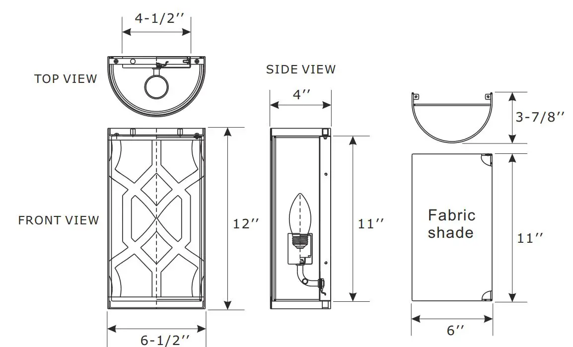 CRYSTORAMA-2262-AG-Jennings-1-Light-Sconce-product-5