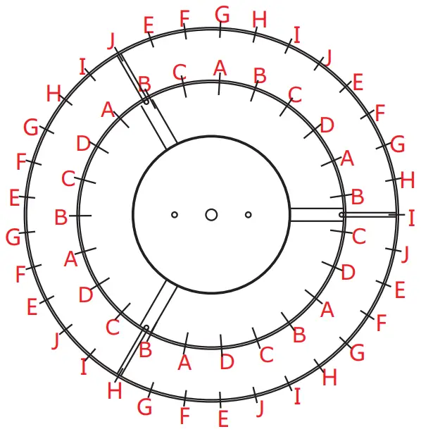 CRYSTORAMA POP A5073 MK Poppy Three Light Ceiling Mount - ILLUSTRATION