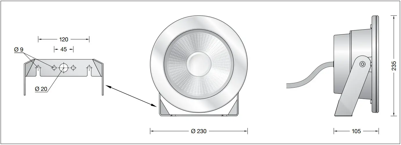 BEGA 84861 Underwater Floodlight