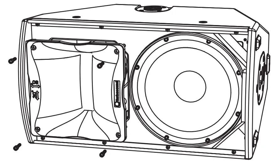Turbosound TQ Series Loudspeaker - Bracket 4