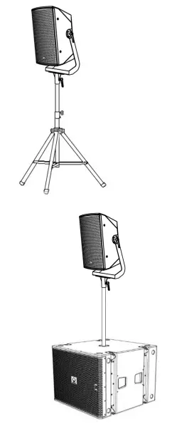 Turbosound TQ Series Loudspeaker - Feet 9