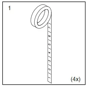 nVent HOFFMAN 87576053 Rack Unit Label - Product Overview 1