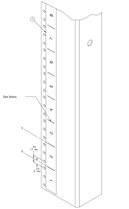 nVent HOFFMAN 87576053 Rack Unit Label - Product Overview 2