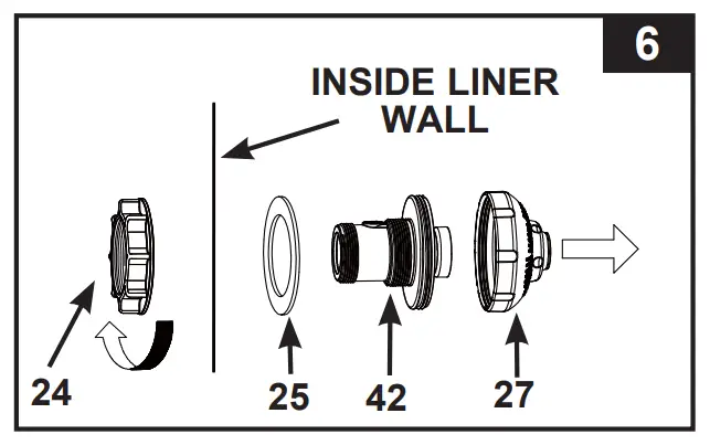 Pool Inlet - Nozzle & Plunger Valve Setup (Optional)
