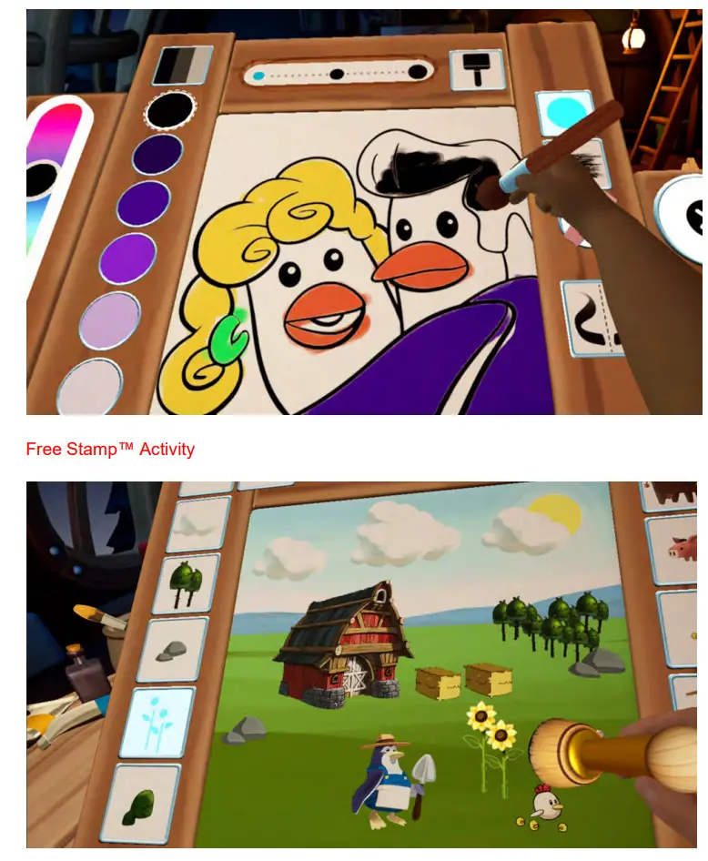 Penumbra 2AQU7 Immersive System - selecting