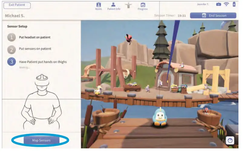 Penumbra 2AQU7 Immersive System - sensors