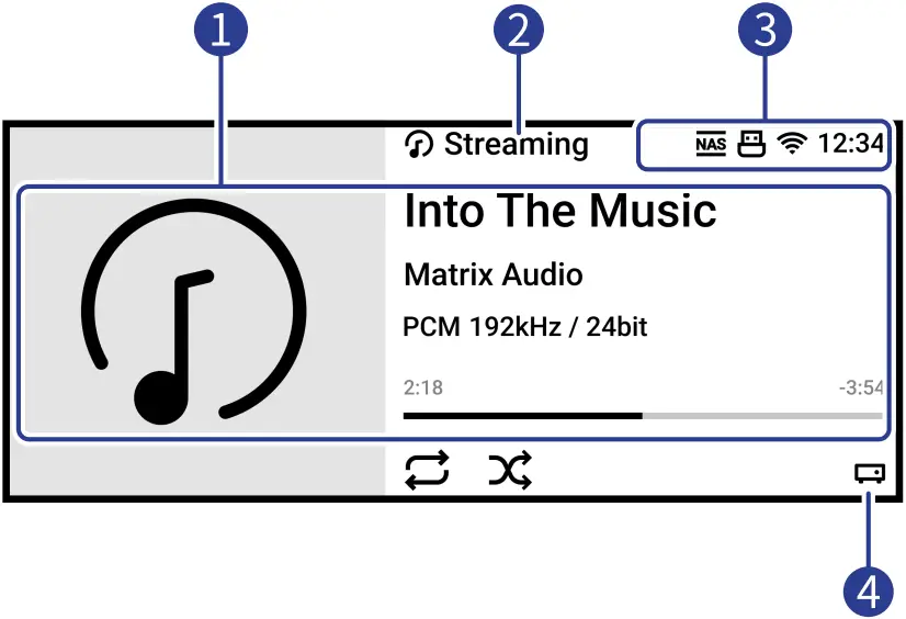 MATRIX AUDIO element S - Parts and names 2