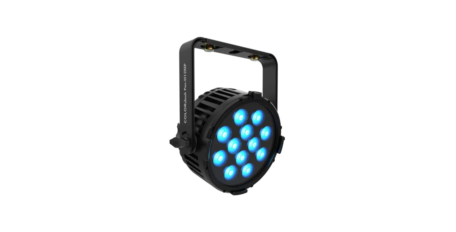 Chauvet Colordashparh12xip Static Wash Light User Manual