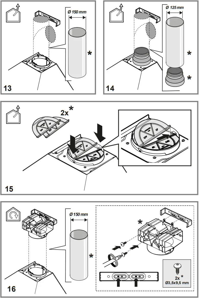 elica AQUAVITAE 2 Chimney Cooker Hood - fig 5