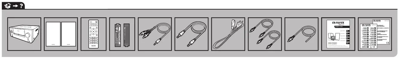 aiwa MSBTU-500 Mini Stereo +22 Hi-Fi System - Fig2