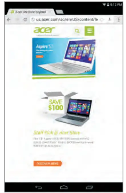acer One 10 T2 10 Inch tablet - setting 15