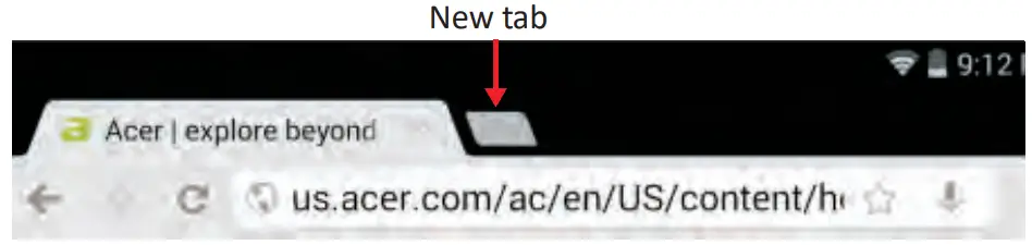 acer One 10 T2 10 Inch tablet - setting 16