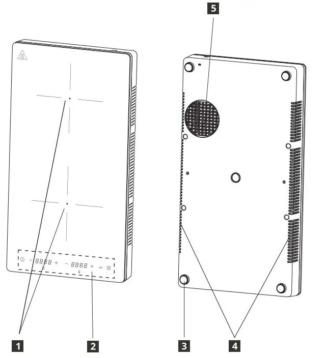 IKEA AA 225459141 TILLREDA Portable Induction Hob