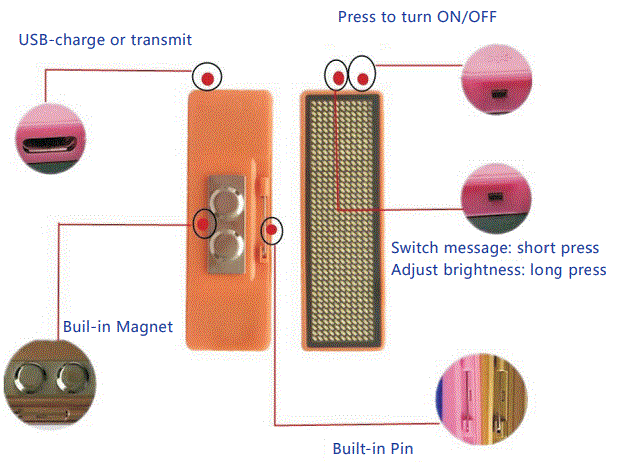 Driver-Bling-NB1144-Bluetooth-LED-Badge-FIG-3