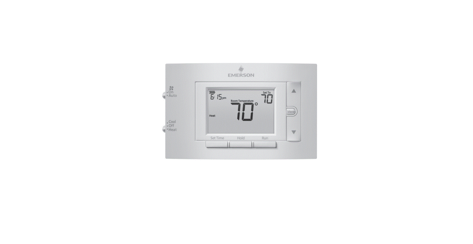 Emerson 1f83c-11pr Programmable Thermostat Installation And Operating Instructions