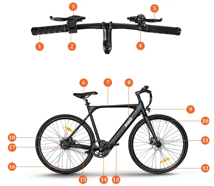 KBO Hurricane Electric Road Bike 1