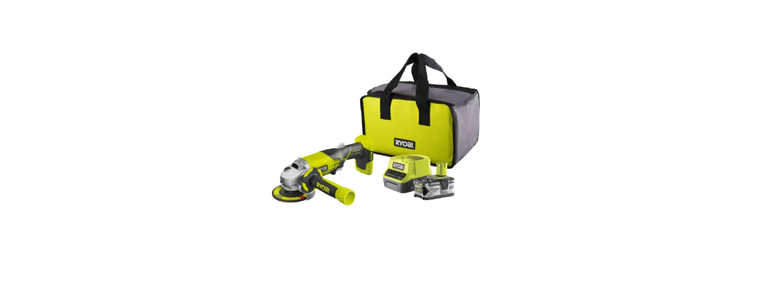 Ryobi R18ag Angle Grinder Instruction Manual