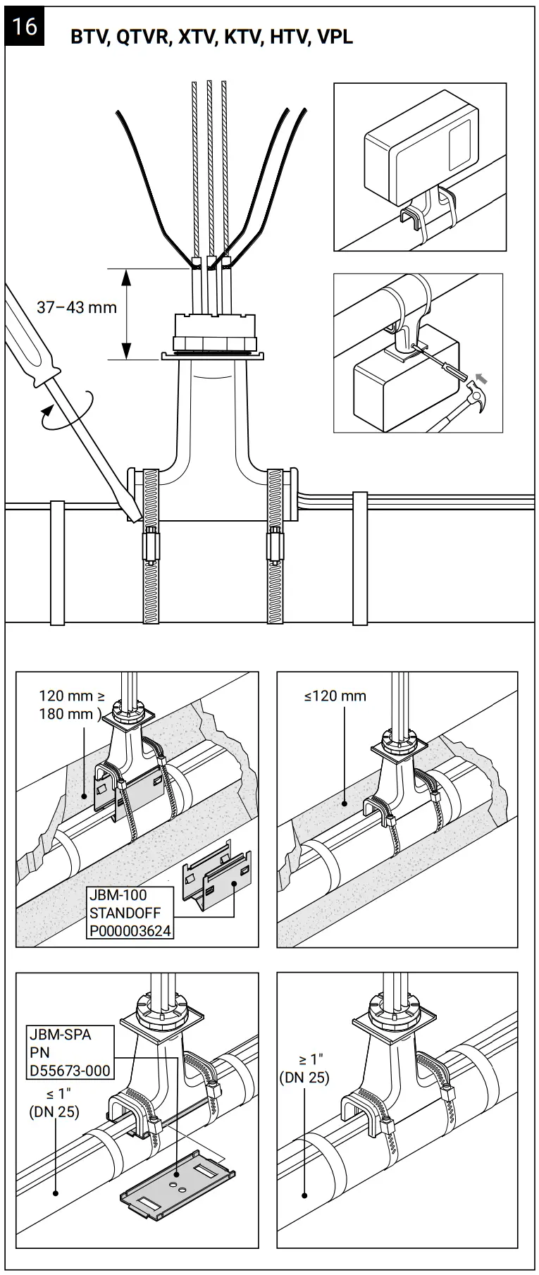 nVent RAYCHEM JBM 100 L EP Multiple Entry Power Connection with Junction Box - Figure 10