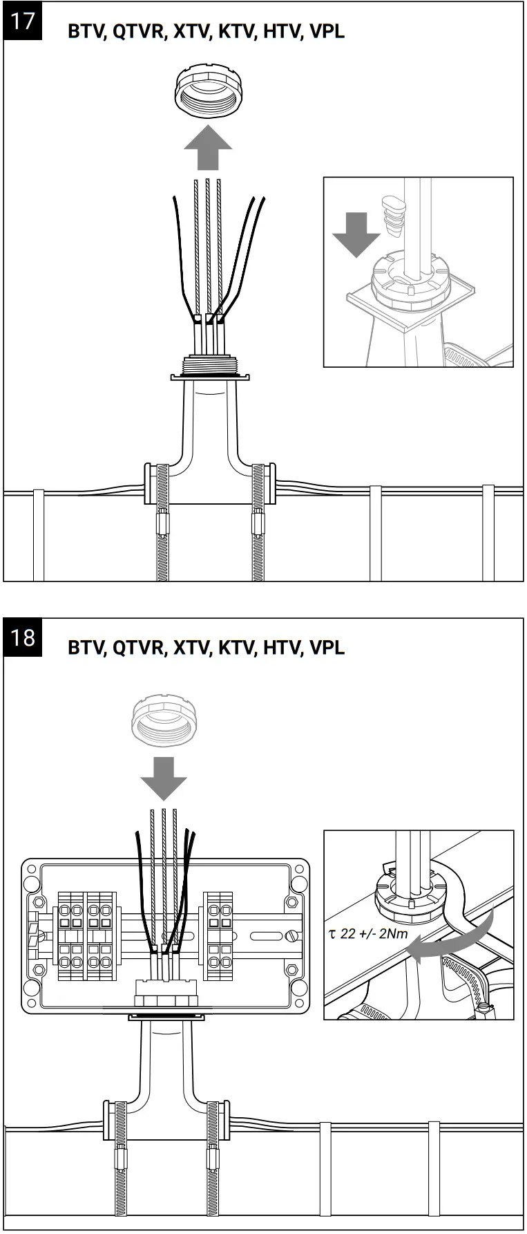 nVent RAYCHEM JBM 100 L EP Multiple Entry Power Connection with Junction Box - Figure 11