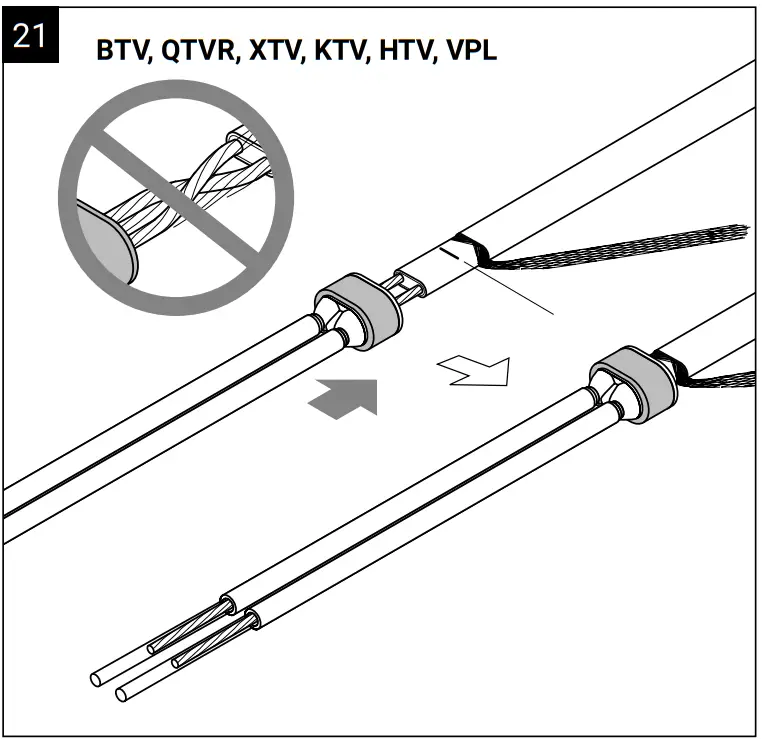 nVent RAYCHEM JBM 100 L EP Multiple Entry Power Connection with Junction Box - Figure 13