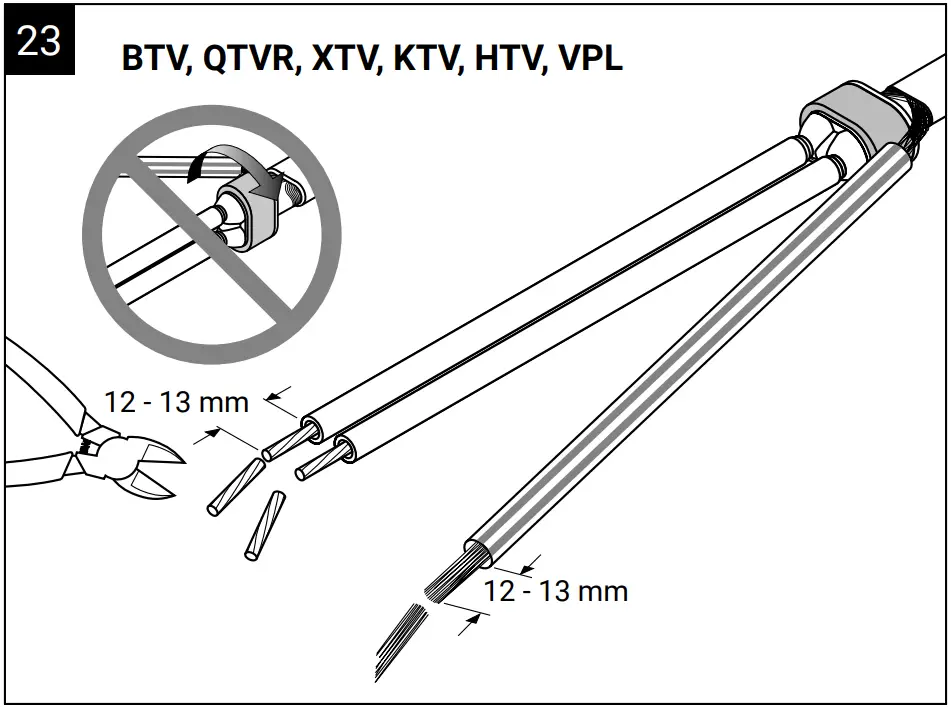 nVent RAYCHEM JBM 100 L EP Multiple Entry Power Connection with Junction Box - Figure 15