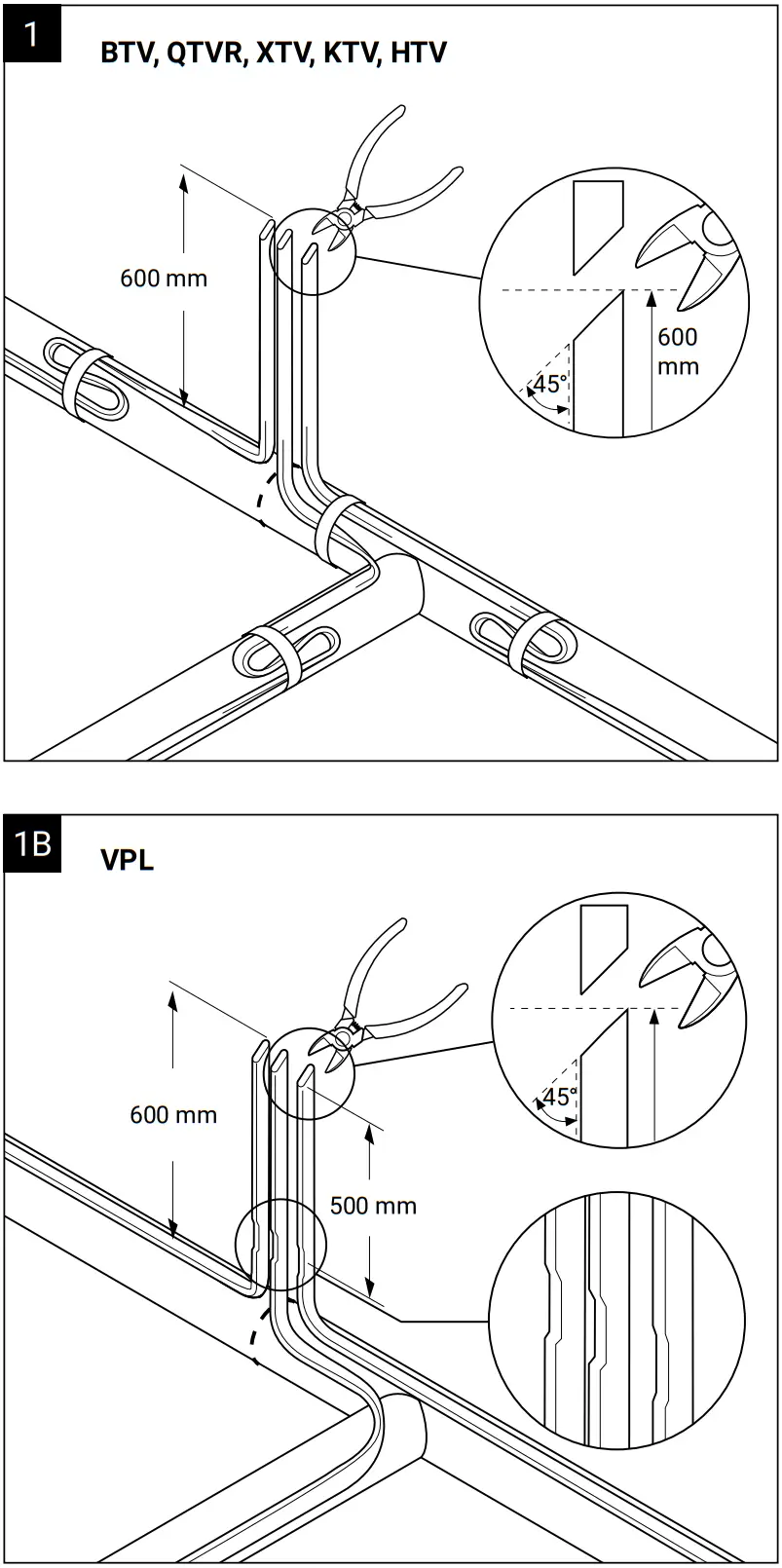 nVent RAYCHEM JBM 100 L EP Multiple Entry Power Connection with Junction Box - Figure 2